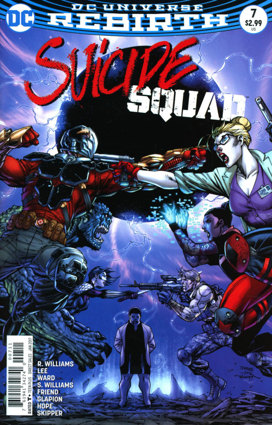 Suicide Squad Vol 4 #7 Cover A Regular Jim Lee & Scott Williams Cover