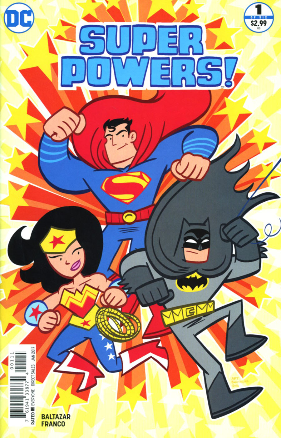 Super Powers Vol 4 #1 Cover A Regular Art Baltazar Cover