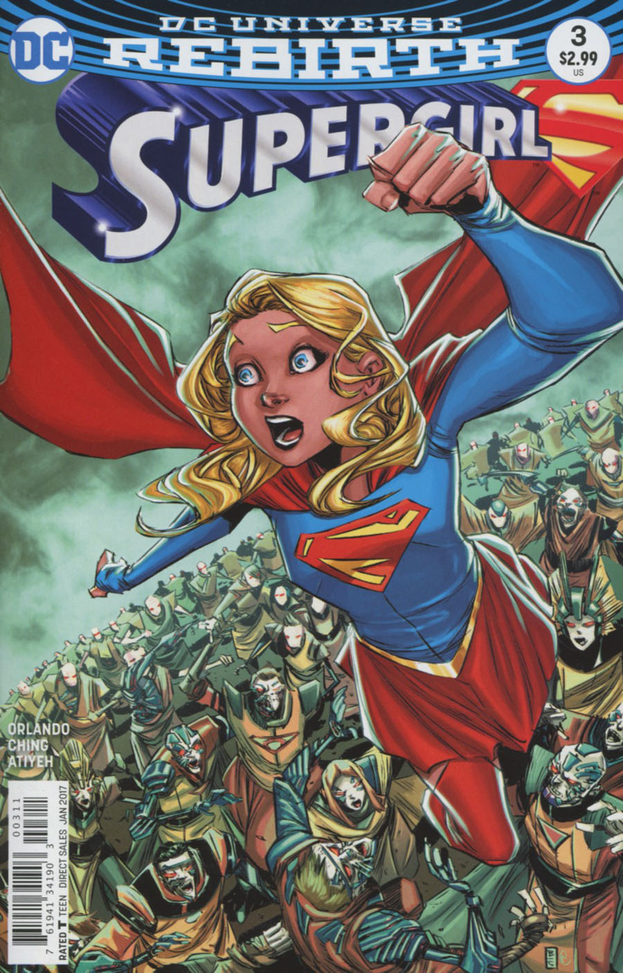 Supergirl Vol 7 #3 Cover A Regular Brian Ching Cover