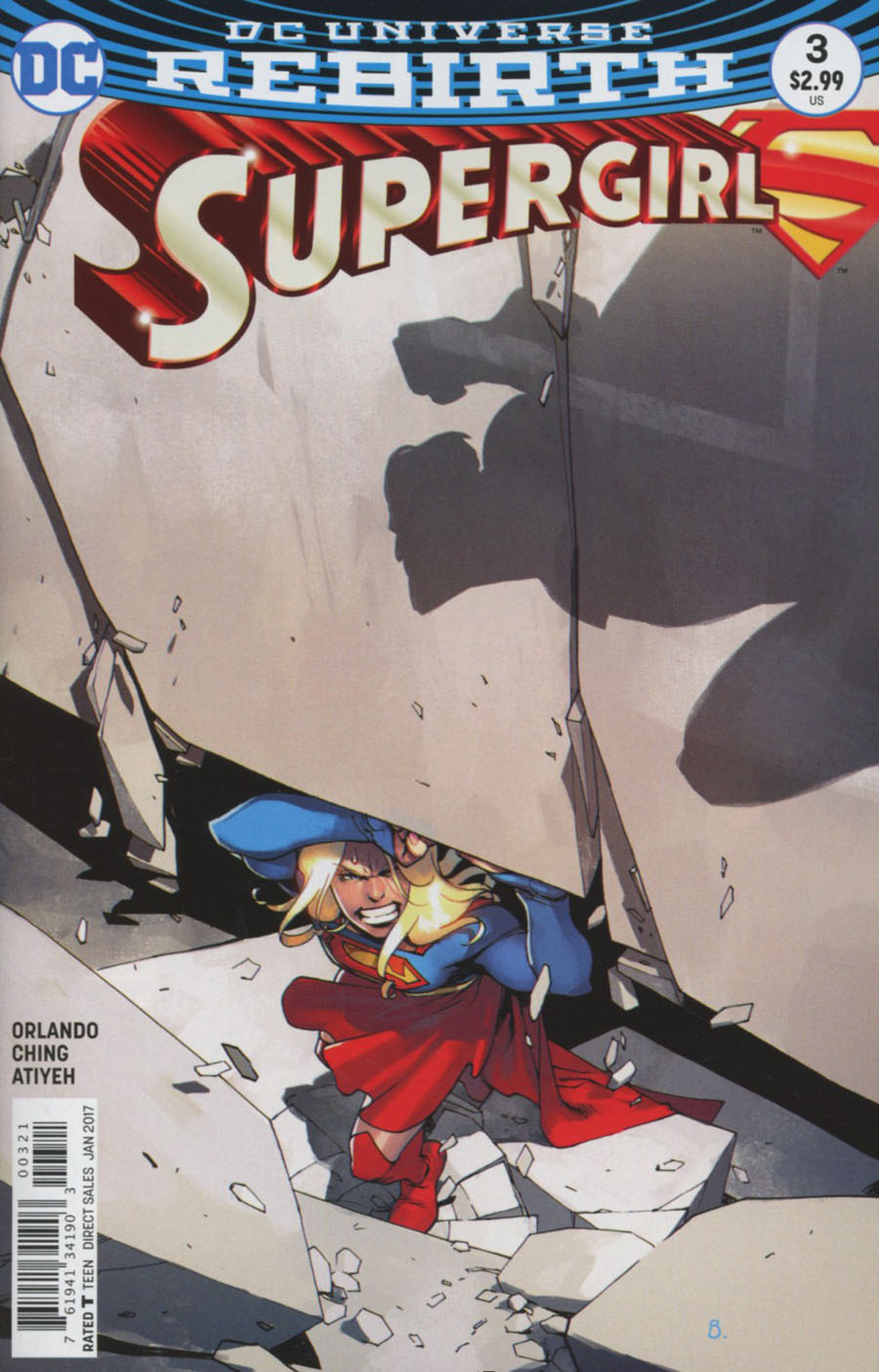 Supergirl Vol 7 #3 Cover B Variant Bengal Cover