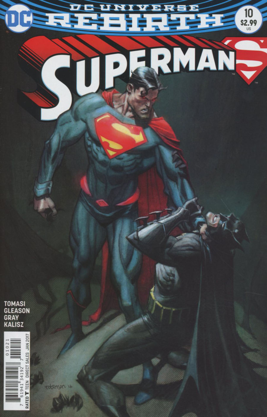 Superman Vol 5 #10 Cover B Variant Andrew Robinson Cover