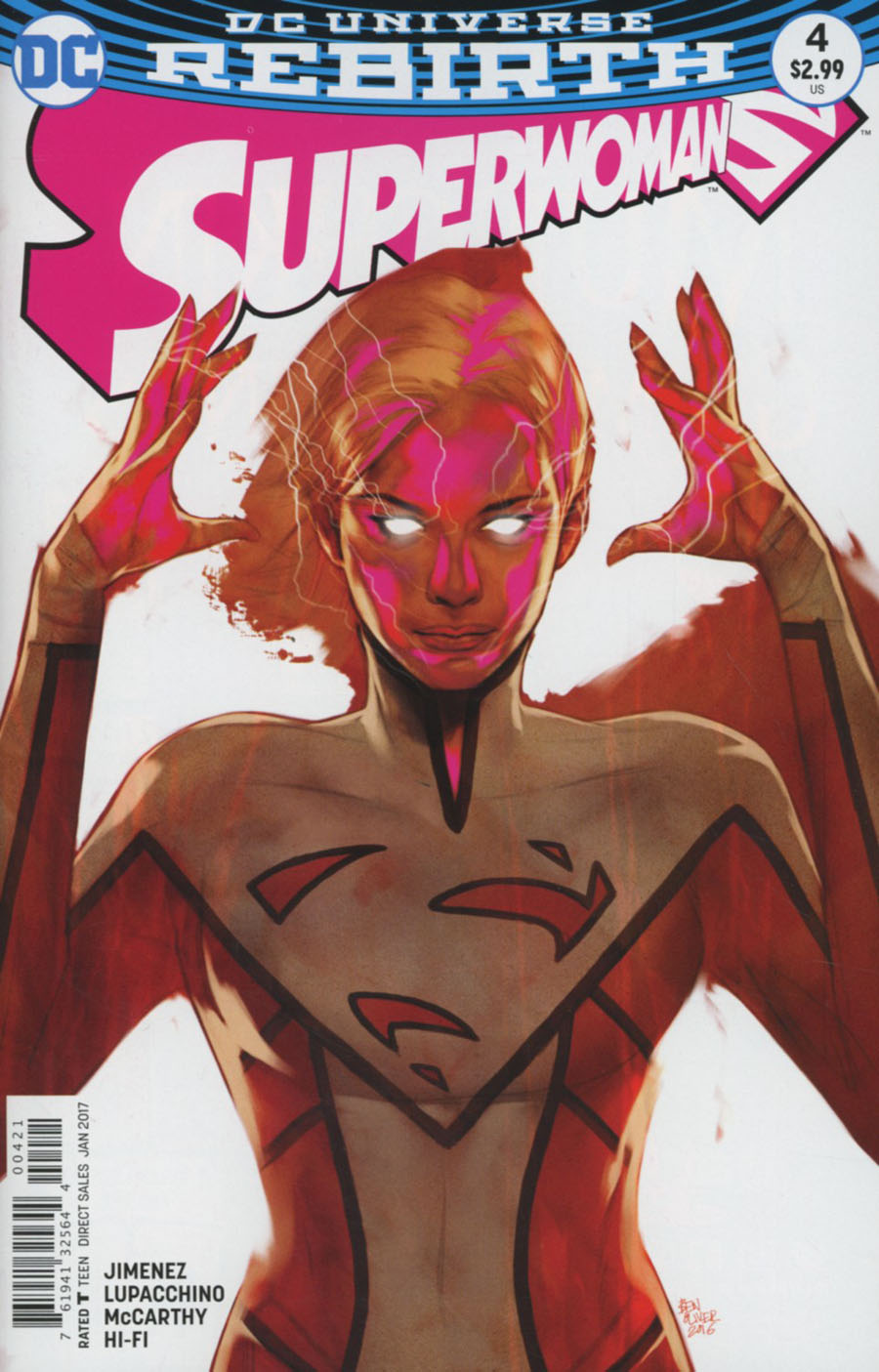 Superwoman #4 Cover B Variant Ben Oliver Cover