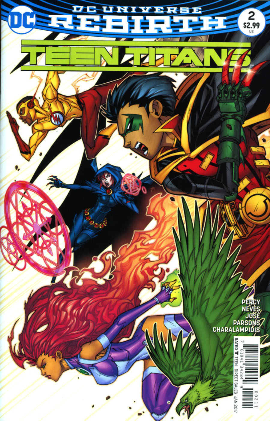 Teen Titans Vol 6 #2 Cover A Regular Jonboy Meyers Cover