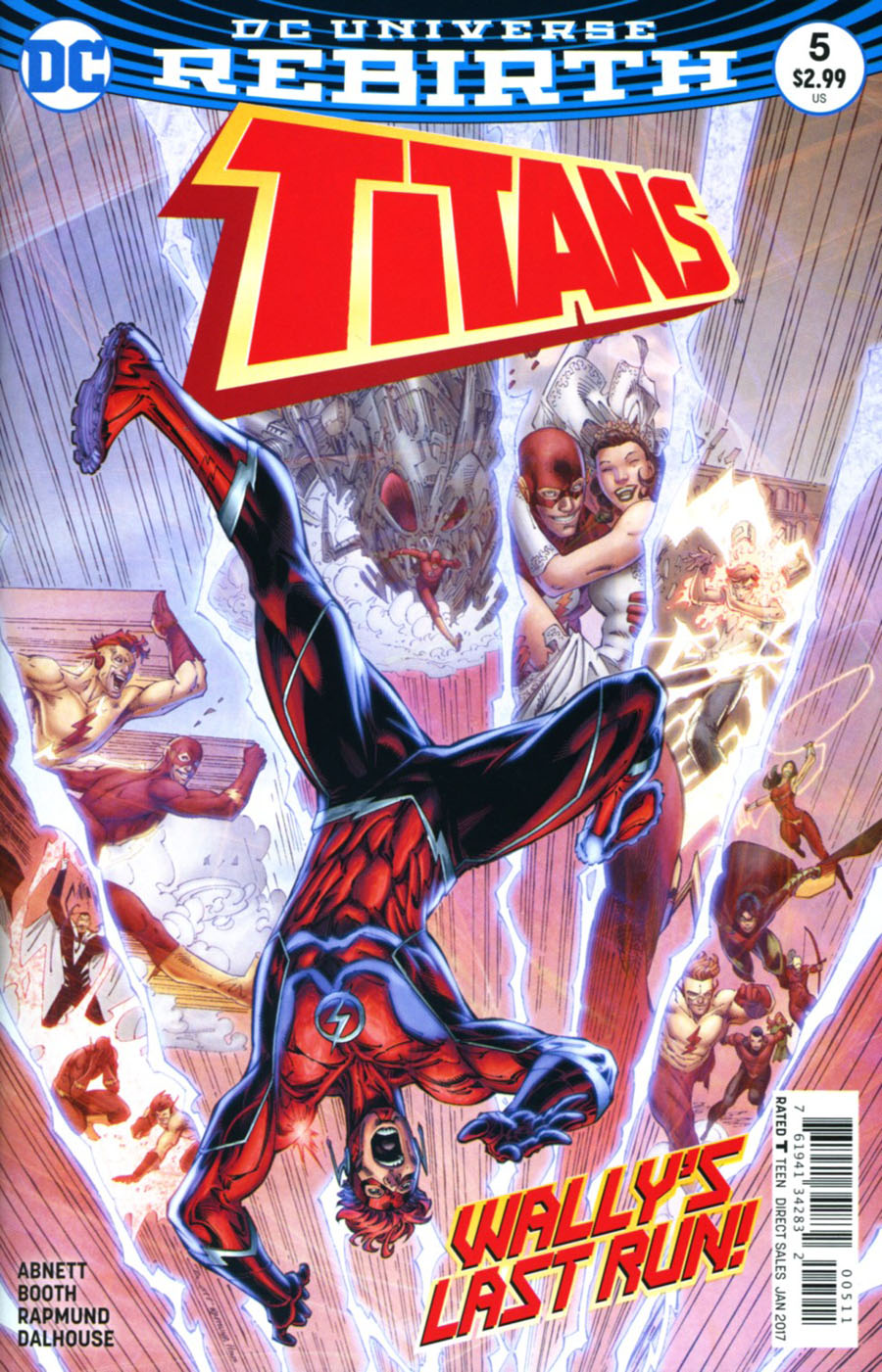 Titans Vol 3 #5 Cover A Regular Brett Booth & Norm Rapmund Cover