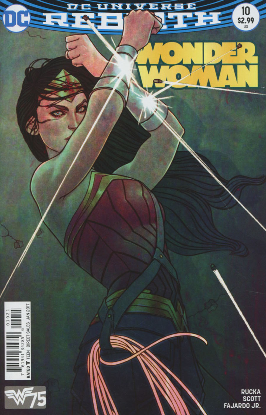 Wonder Woman Vol 5 #10 Cover B Variant Jenny Frison Cover
