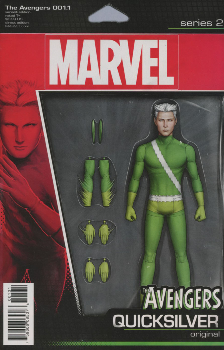 Avengers Vol 6 #1.1 Cover B Variant John Tyler Christopher Action Figure Cover (Marvel Now Tie-In)