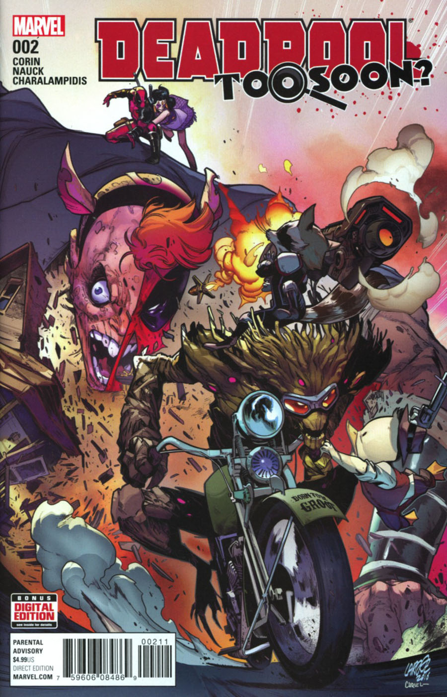 Deadpool Too Soon #2 Cover A Regular Pepe Larraz Cover