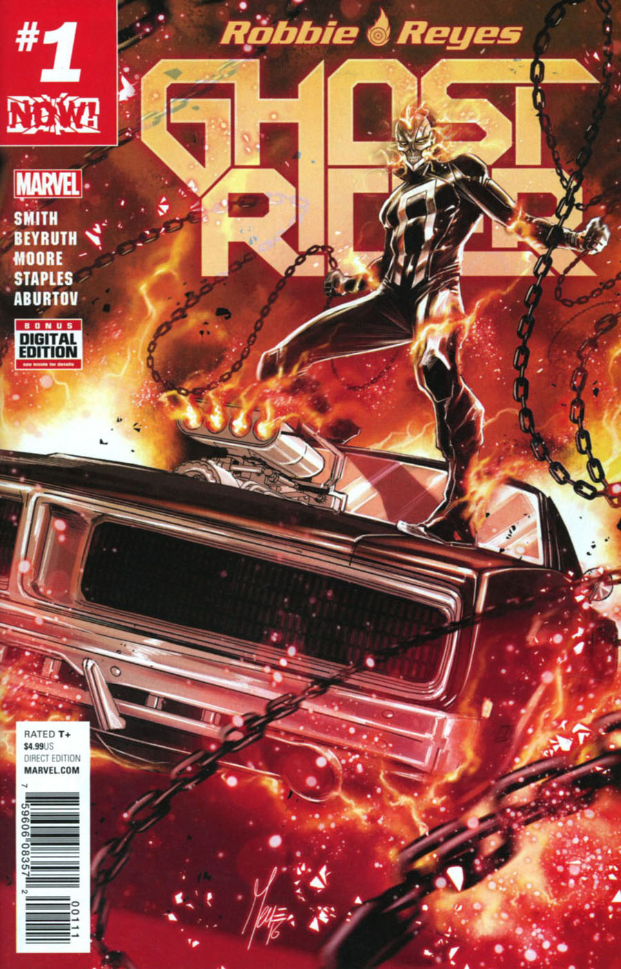 Ghost Rider Vol 7 #1 Cover A Regular Marco Checchetto Cover (Marvel Now Tie-In)