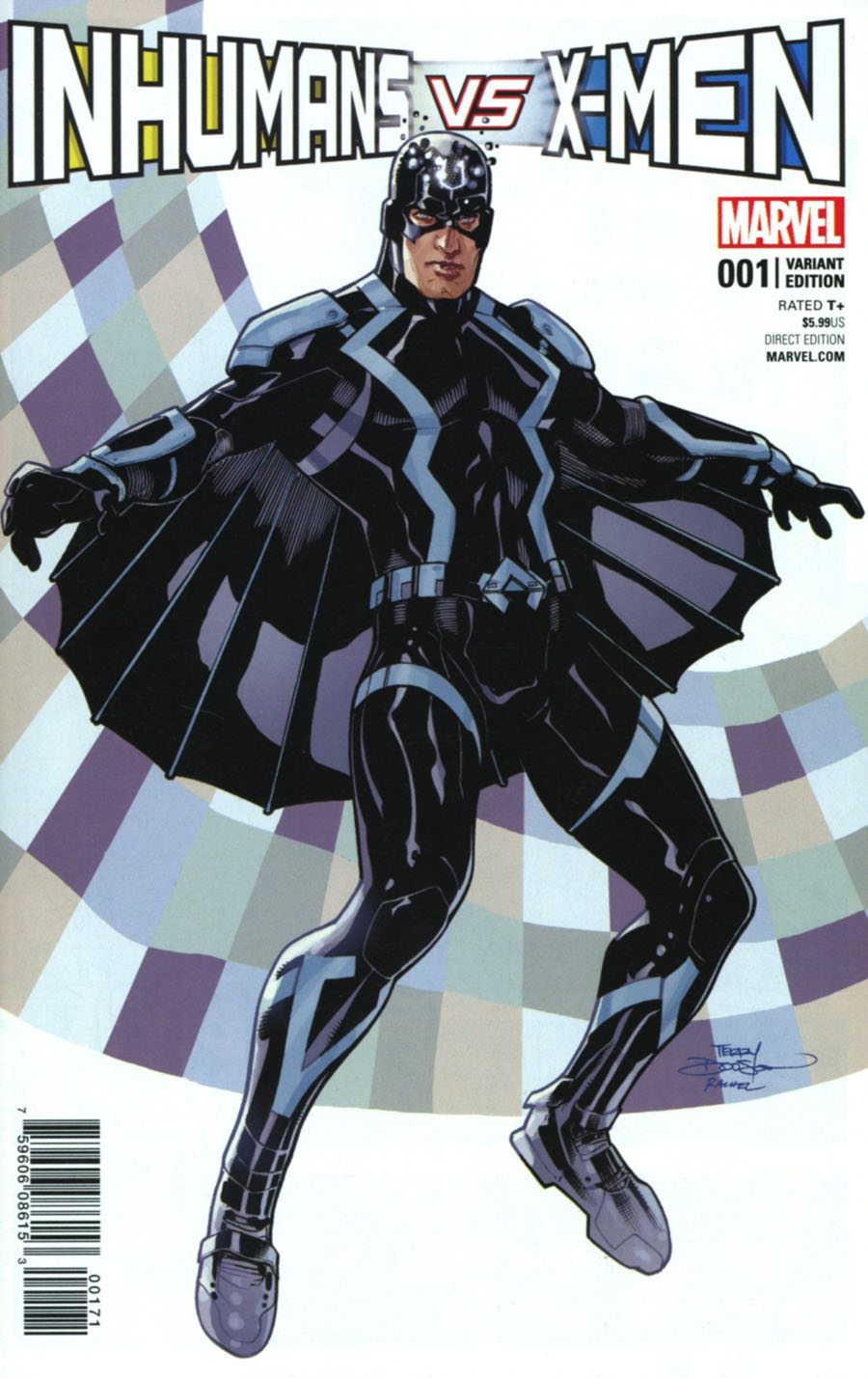 Inhumans vs X-Men #1 Cover C Variant Terry Dodson Inhumans Cover