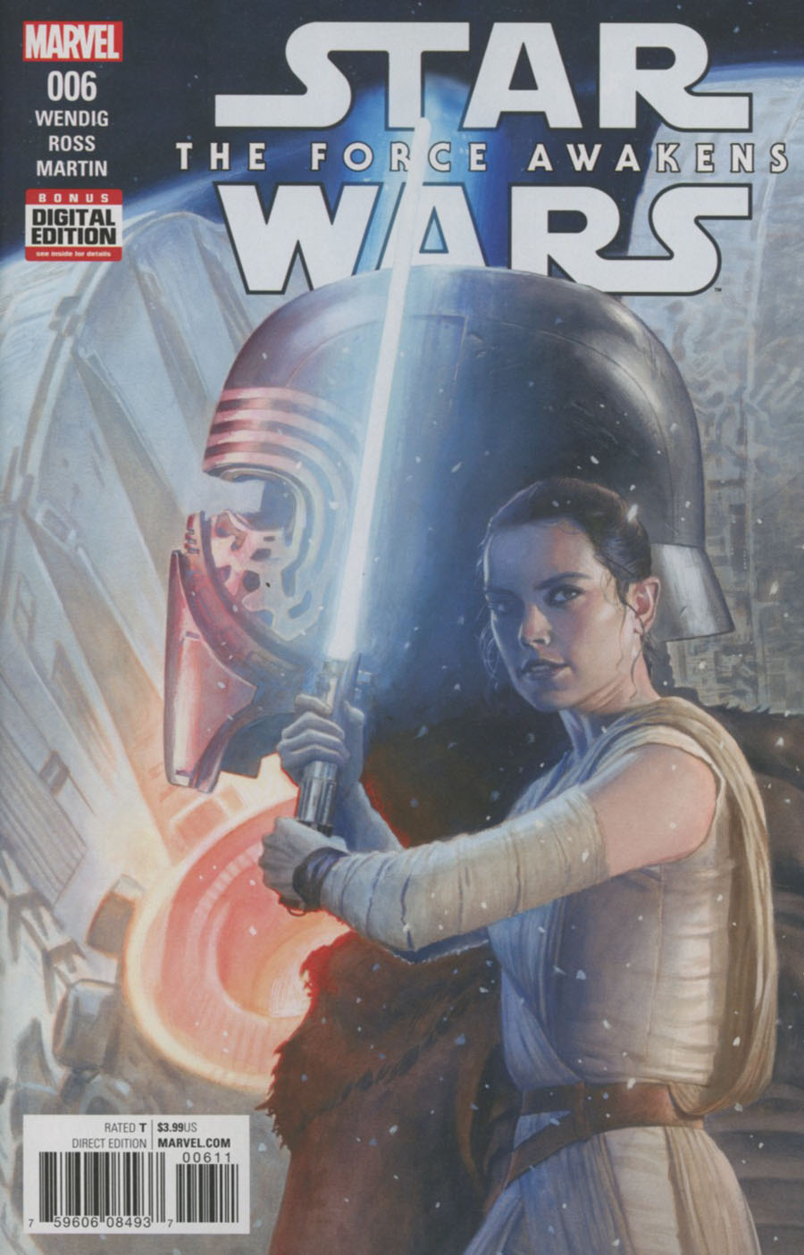 Star Wars Episode VII The Force Awakens Adaptation #6 Cover A Regular Paolo Rivera Cover