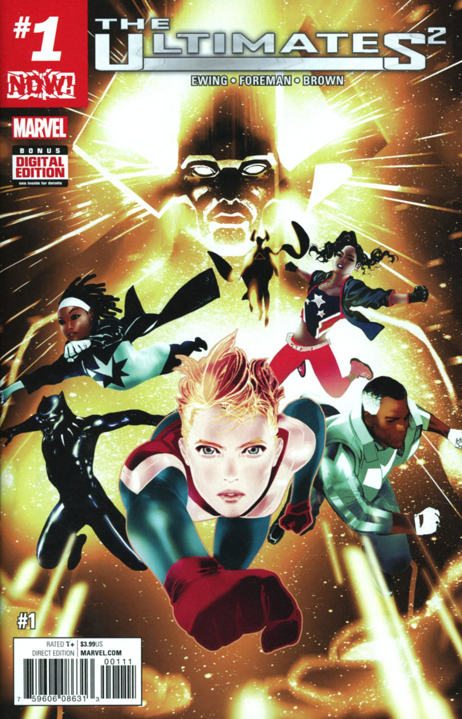 Ultimates (Squared) #1 Cover A 1st Ptg Regular Travel Foreman Cover (Marvel Now Tie-In)