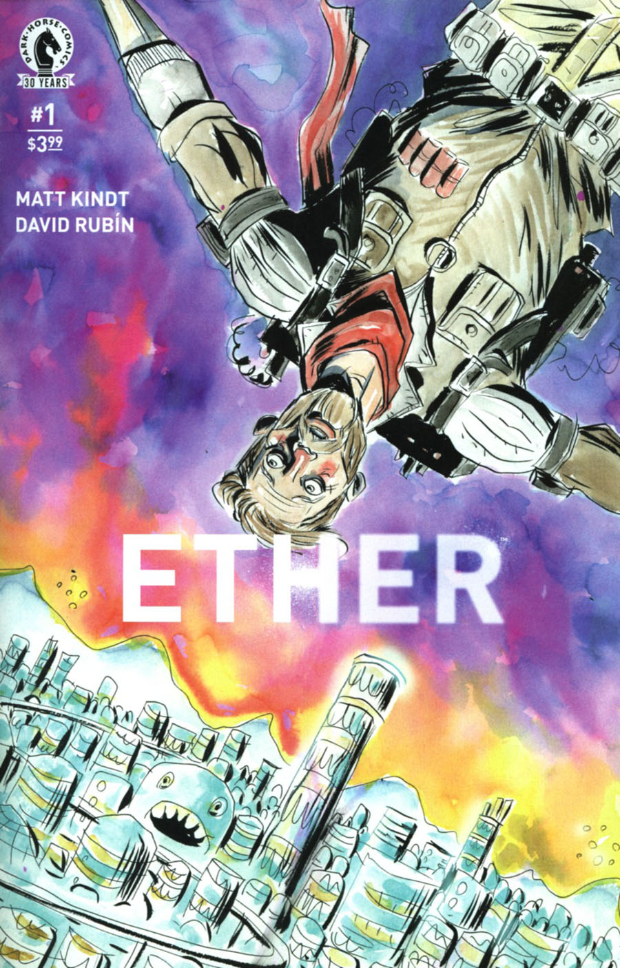 Ether #1 Cover B Variant Jeff Lemire Cover