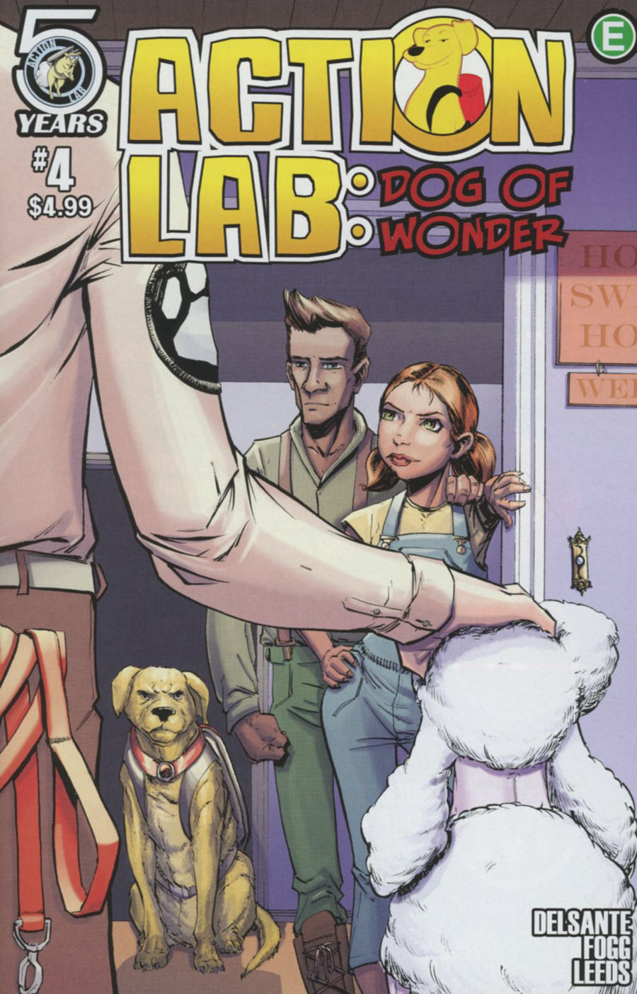 Action Lab Dog Of Wonder #4 Cover B Variant Jay Peteranetz Cover