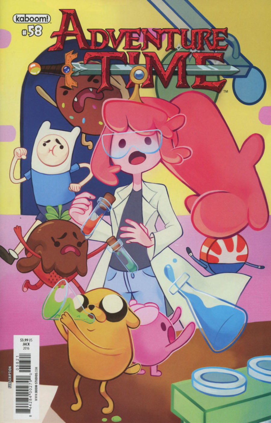 Adventure Time #58 Cover B Variant Emi Jack Subscription Cover