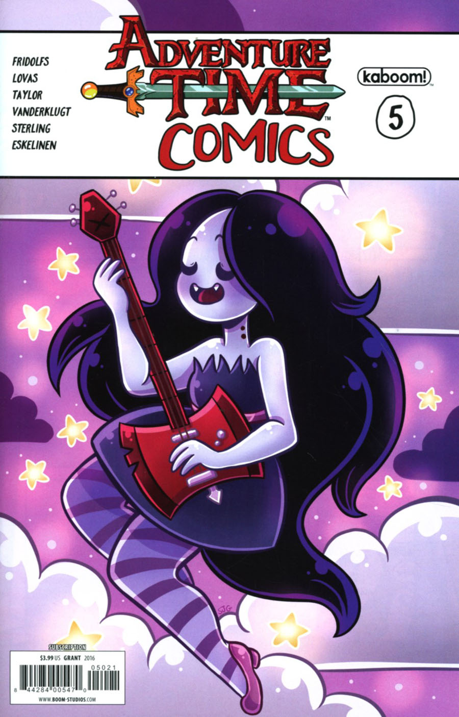 Adventure Time Comics #5 Cover B Variant Shauna J Grant Subscription Cover
