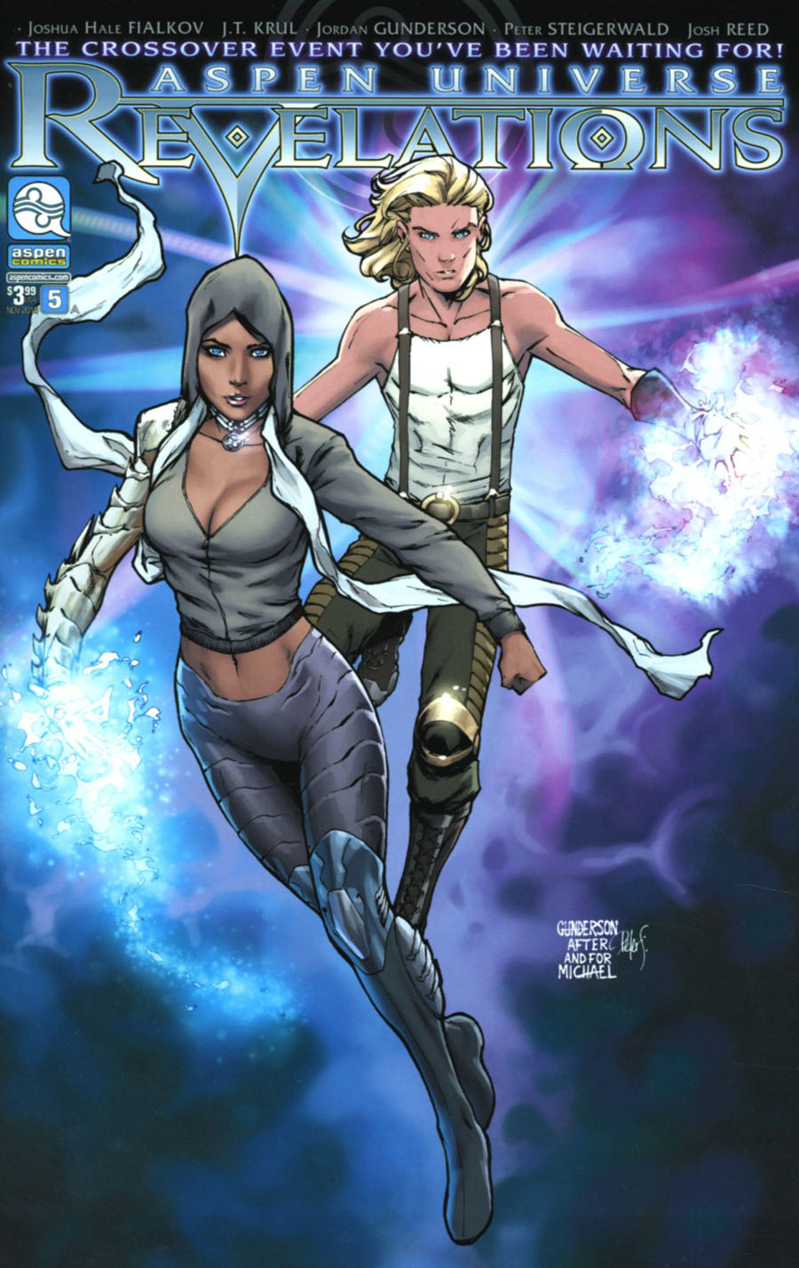 Aspen Universe Revelations #5 Cover A Regular Jordan Gunderson Cover