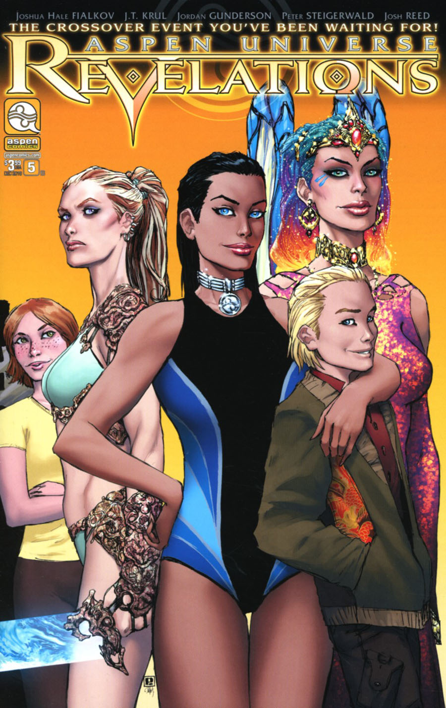 Aspen Universe Revelations #5 Cover B Variant Peter Steigerwald Cover