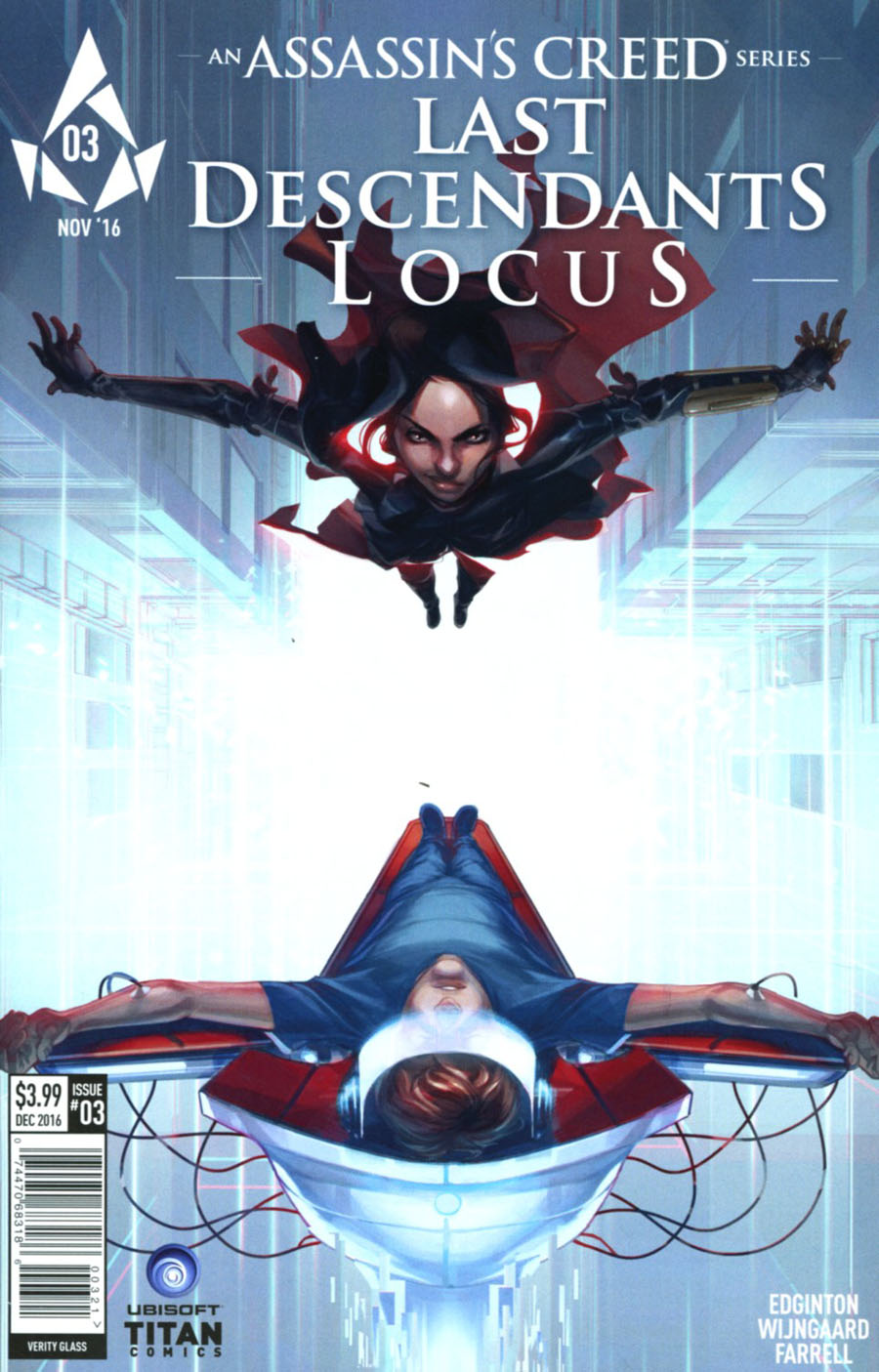 Assassins Creed Locus #3 Cover B Variant Verity Glass Cover