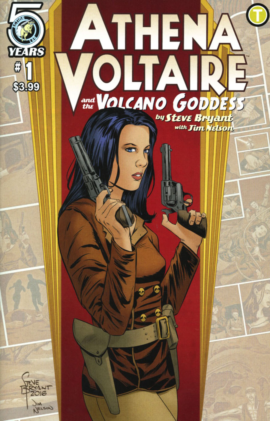 Athena Voltaire And The Volcano Goddess #1 Cover A Regular Steve Bryant Cover