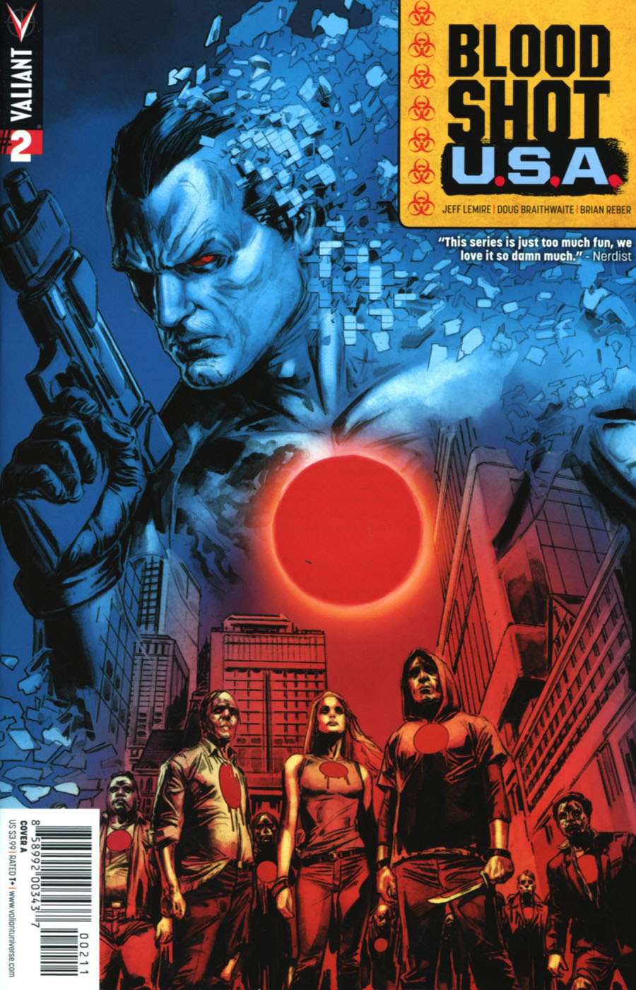 Bloodshot USA #2 Cover A Regular Doug Braithwaite Cover