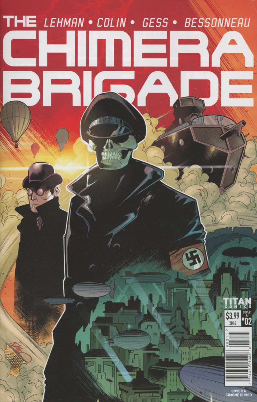 Chimera Brigade #2 Cover A Regular Simone Di Meo Cover