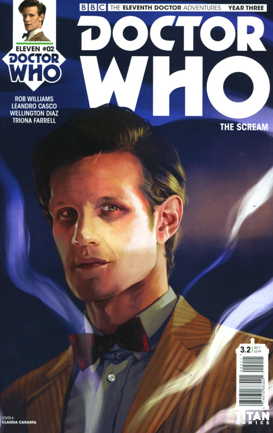 Doctor Who 11th Doctor Year Three #2 Cover A Regular Claudia Caranfa Cover