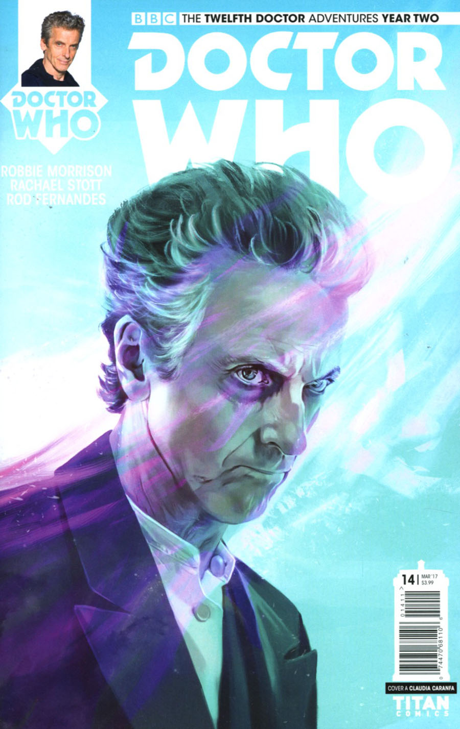 Doctor Who 12th Doctor Year Two #14 Cover A Regular Claudia Caranfa Cover