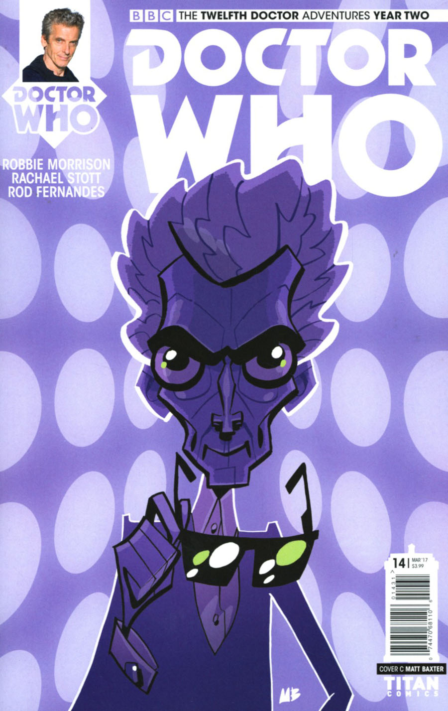 Doctor Who 12th Doctor Year Two #14 Cover C Variant Matt Baxter Cover