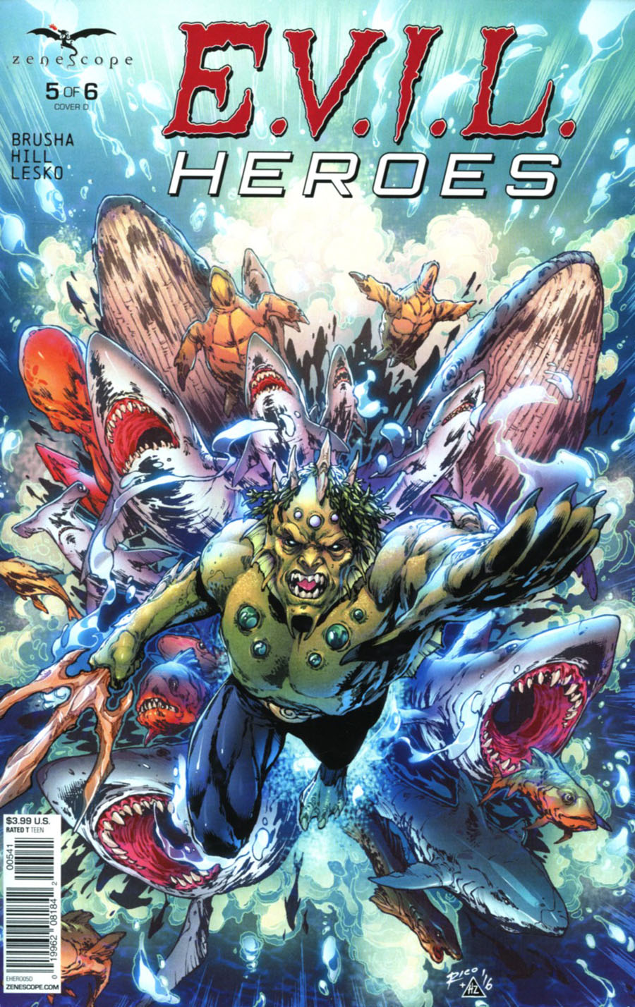 Evil Heroes #5 Cover D Ian Richardson