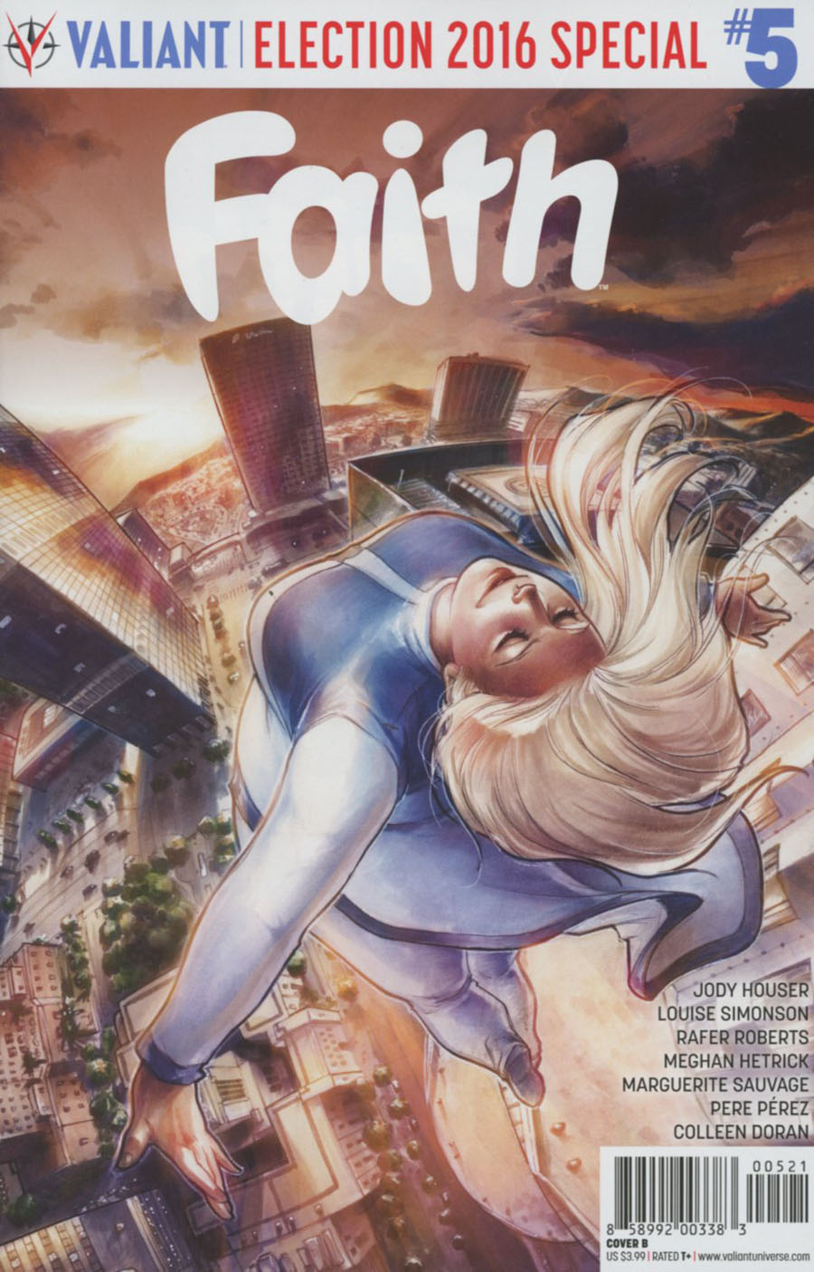 Faith (Valiant Entertainment) Vol 2 #5 Cover B Variant Meghan Hetrick Cover