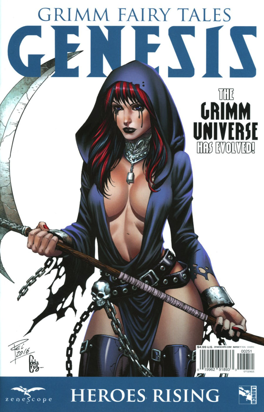 Grimm Fairy Tales Genesis Heroes Rising Cover E Renato Rei
