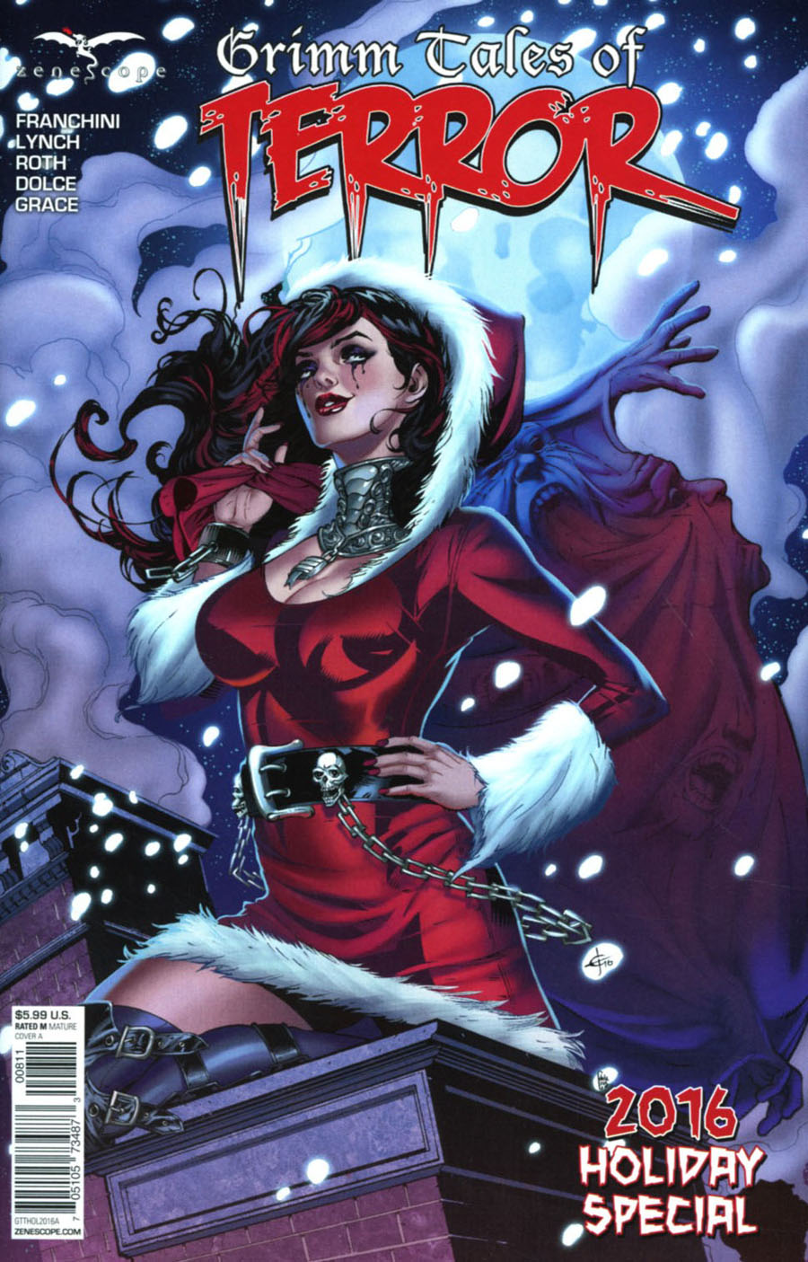 Grimm Fairy Tales Presents Grimm Tales Of Terror Holiday Special 2016 Cover A Drew Edward Johnson