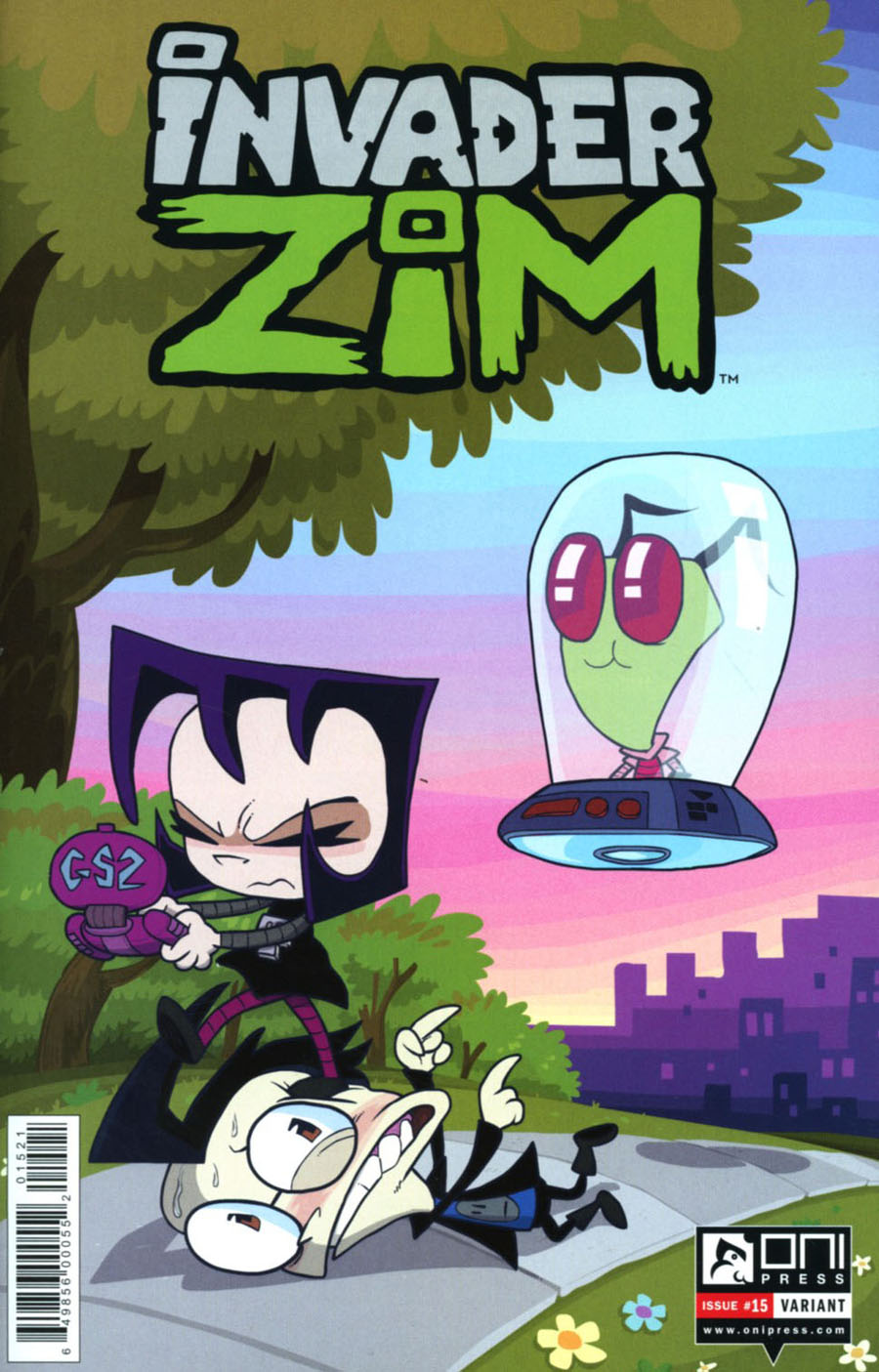 Invader Zim #15 Cover B Variant Shmorky Cover