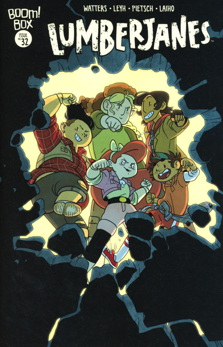 Lumberjanes #32 Cover A Regular Kat Leyh Cover