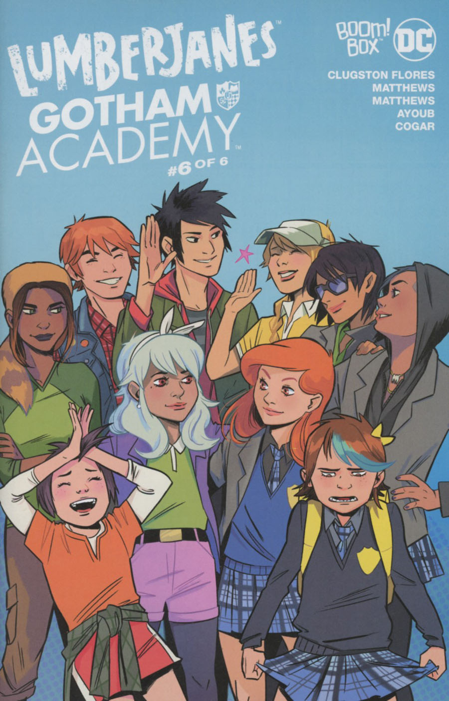 Lumberjanes Gotham Academy #6 Cover A Regular Natacha Bustos Cover