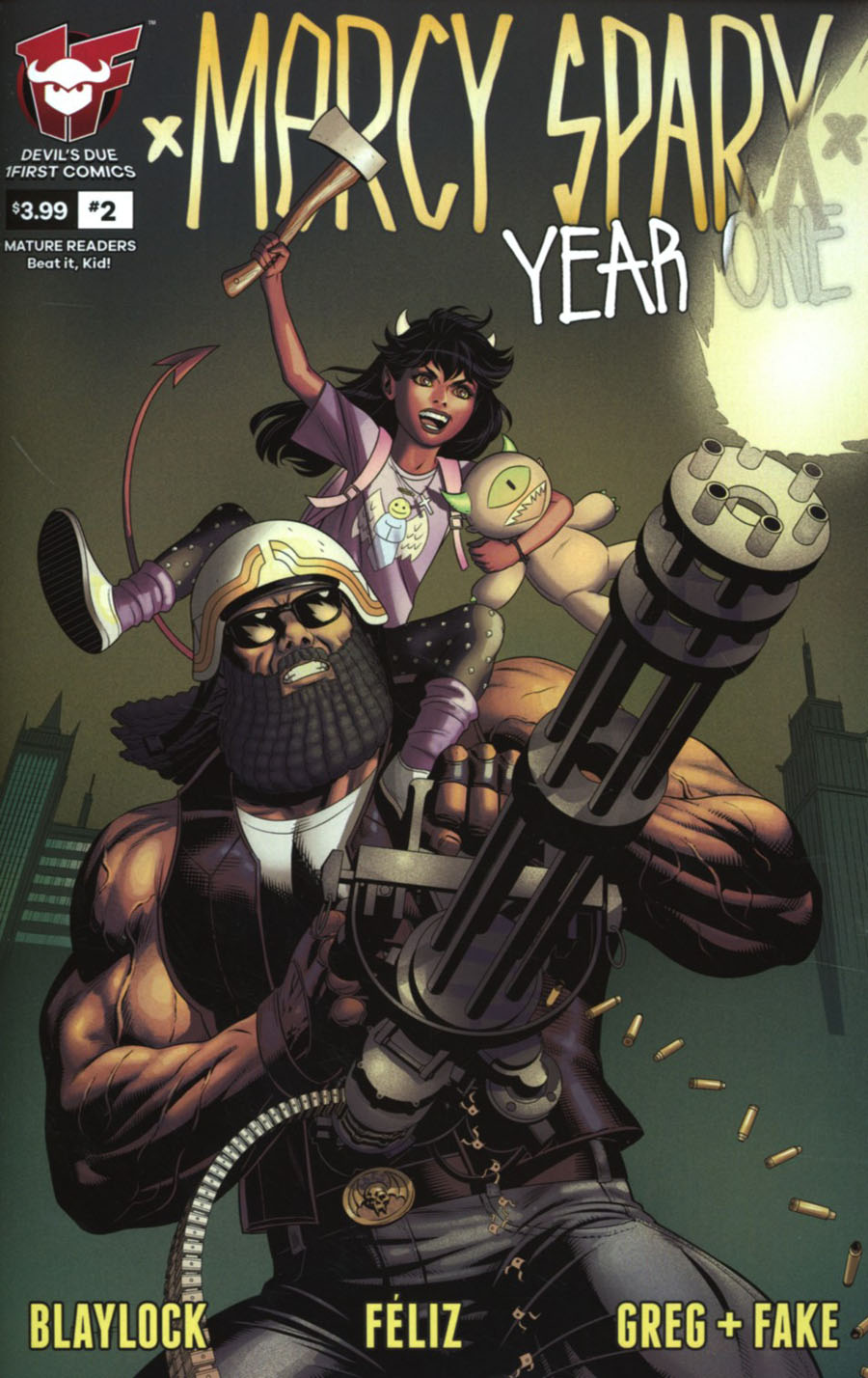 Mercy Sparx Year One #2 Cover A Regular Matt Merhoff Cover