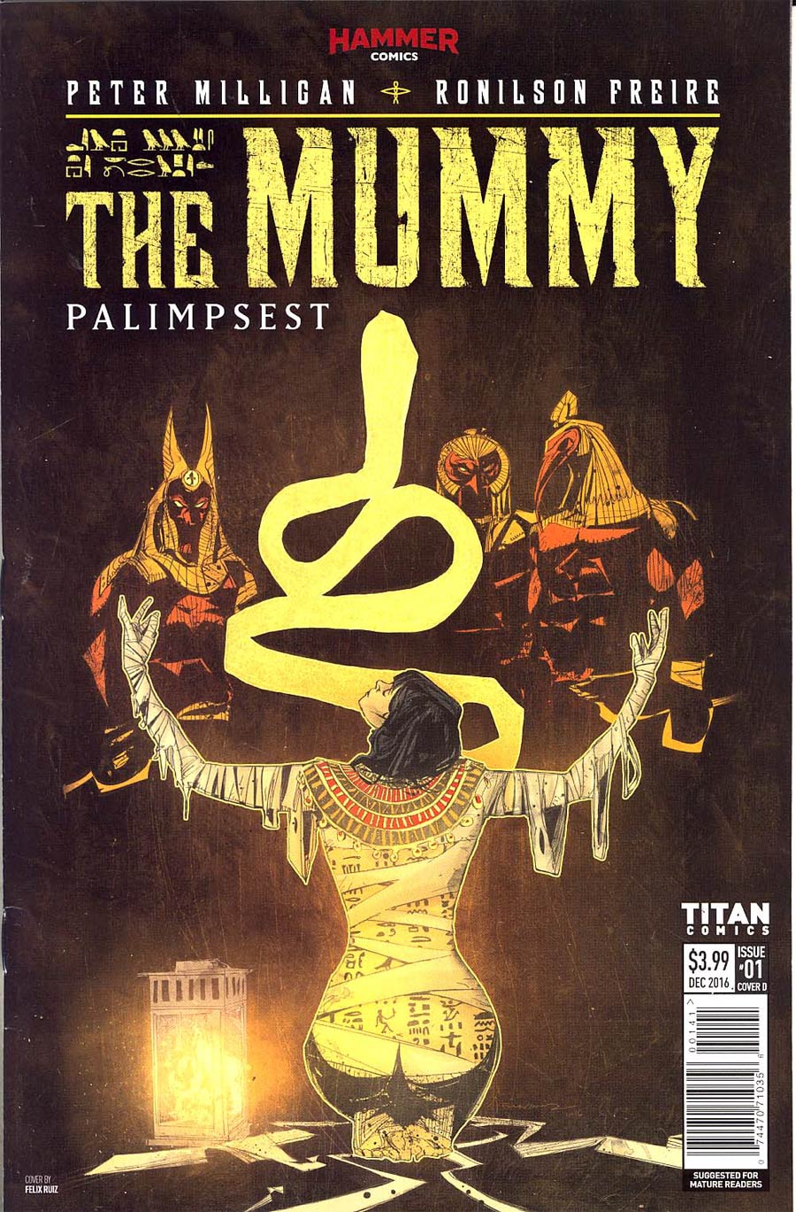 Mummy #1 Cover D Variant Felix Ruiz Cover