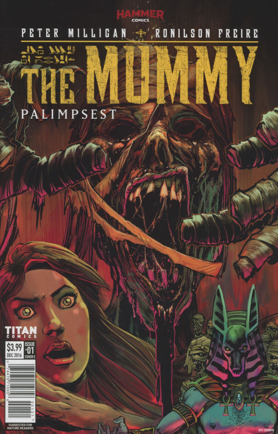 Mummy #1 Cover E Variant Jeff Zornow Cover