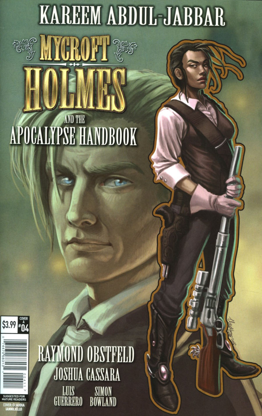 Mycroft Holmes And The Apocalypse Handbook #4 Cover A Regular Claudia Ianniciello Cover