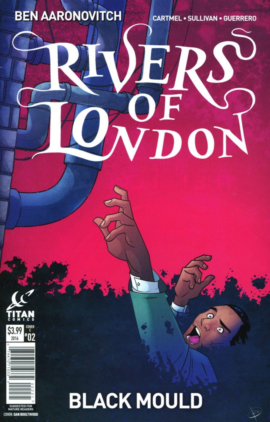 Rivers Of London Black Mould #2 Cover C Variant Dan Boultwood Cover