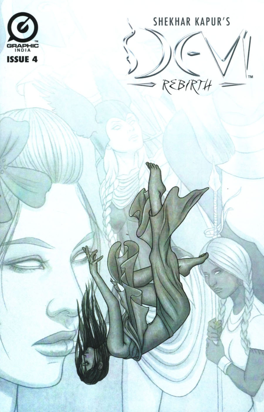 Shekhar Kapurs Devi Rebirth #4 Cover B Variant Jenny Frison Limited Edition Sketch Cover
