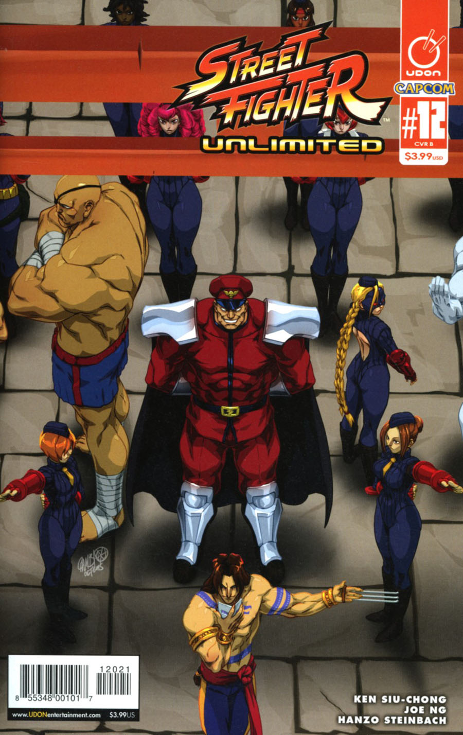 Street Fighter Unlimited #12 Cover B Variant Jeffrey Chamba Cruz Ultra Jam Puzzle Cover