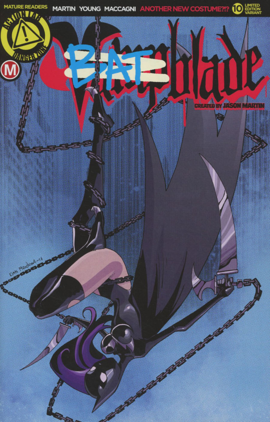 Vampblade #10 Cover C Variant Dan Mendoza BatBlade Cover