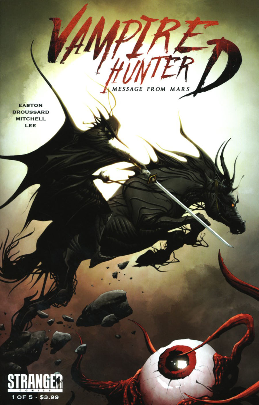 Vampire Hunter D Message From Mars #1 Cover B Variant Jae Lee Cover