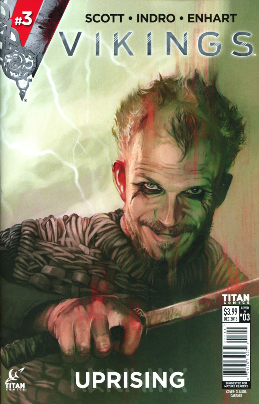 Vikings Uprising #3 Cover A Regular Claudia Caranfa Cover