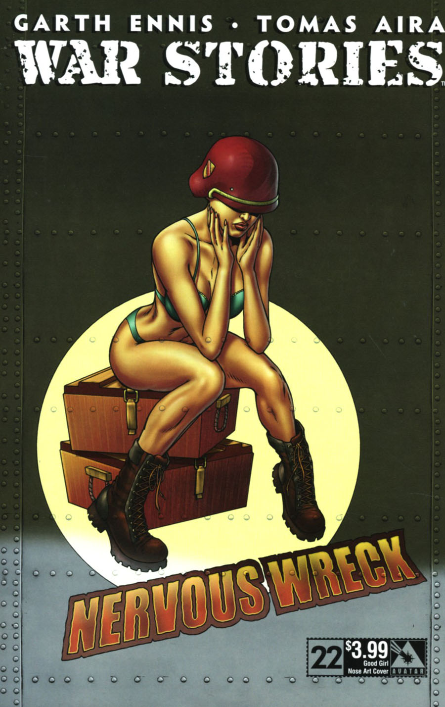 War Stories #22 Cover C Good Girl Nose Art Cover