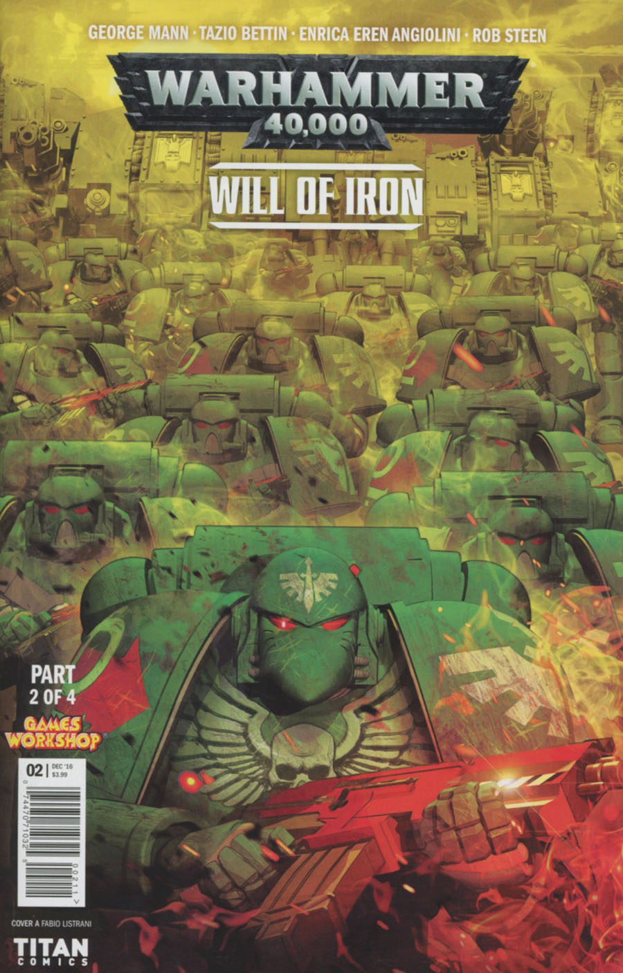 Warhammer 40000 Will Of Iron #2 Cover A Regular Fabio Listrani Cover
