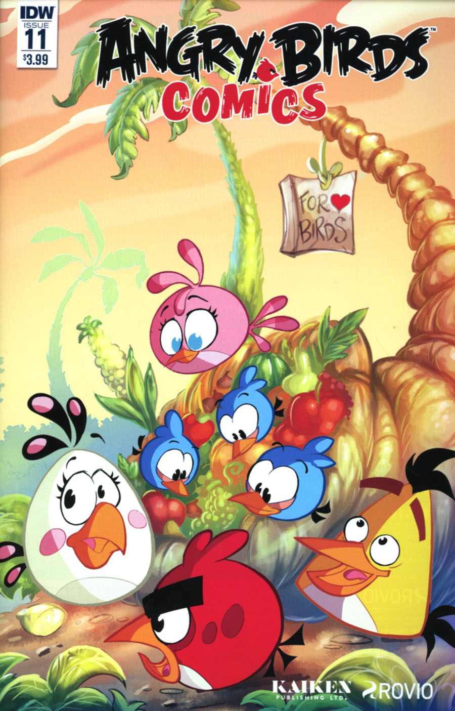 Angry Birds Comics Vol 2 #11 Cover A Regular Ciro Cangiolosi Cover