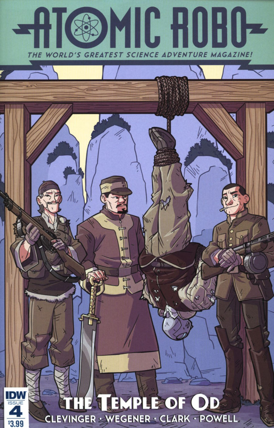 Atomic Robo And The Temple Of Od #4 Cover A Regular Scott Wegener Cover