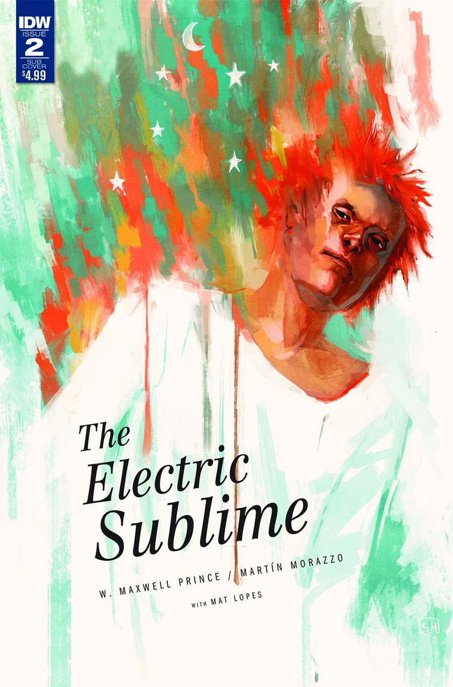 Electric Sublime #2 Cover B Variant Stephanie Hans Subscription Cover
